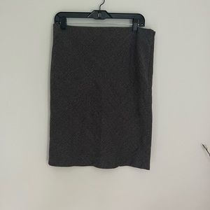 Dalia Collection charcoal gray skirt